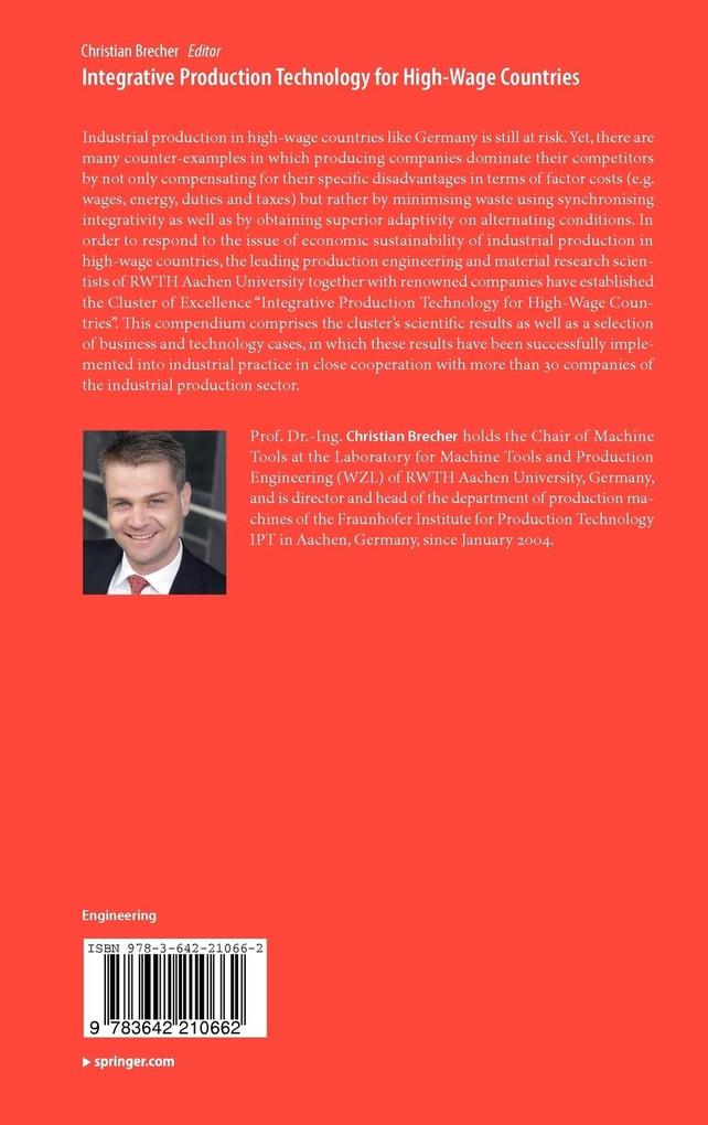 Weitere Ansicht: Integrative Production Technology for High-Wage Countries