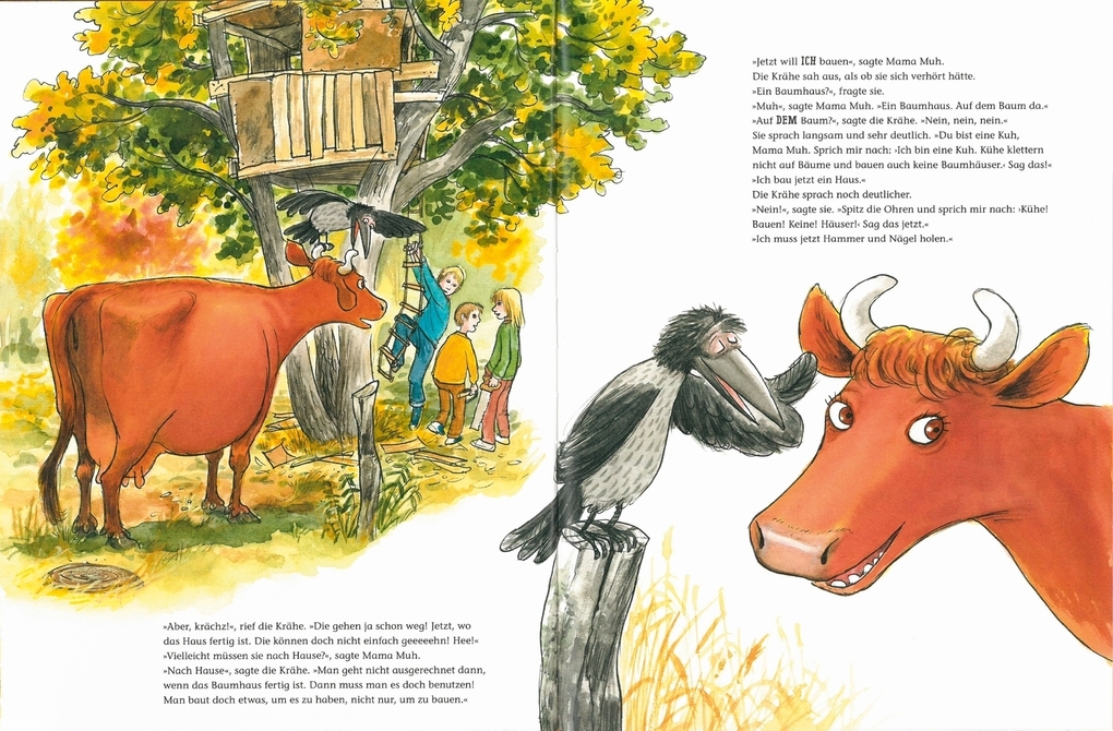 Weitere Ansicht: Mama Muh baut ein Baumhaus | Tomas Wieslander, Sven Nordqvist, Jujja Wieslander