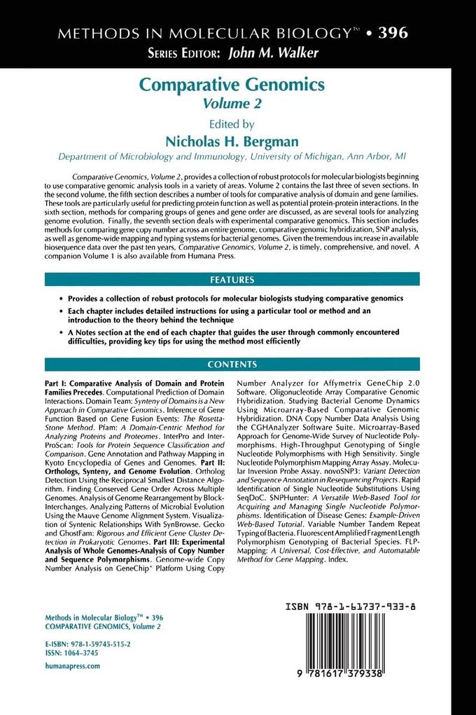 Weitere Ansicht: Comparative Genomics