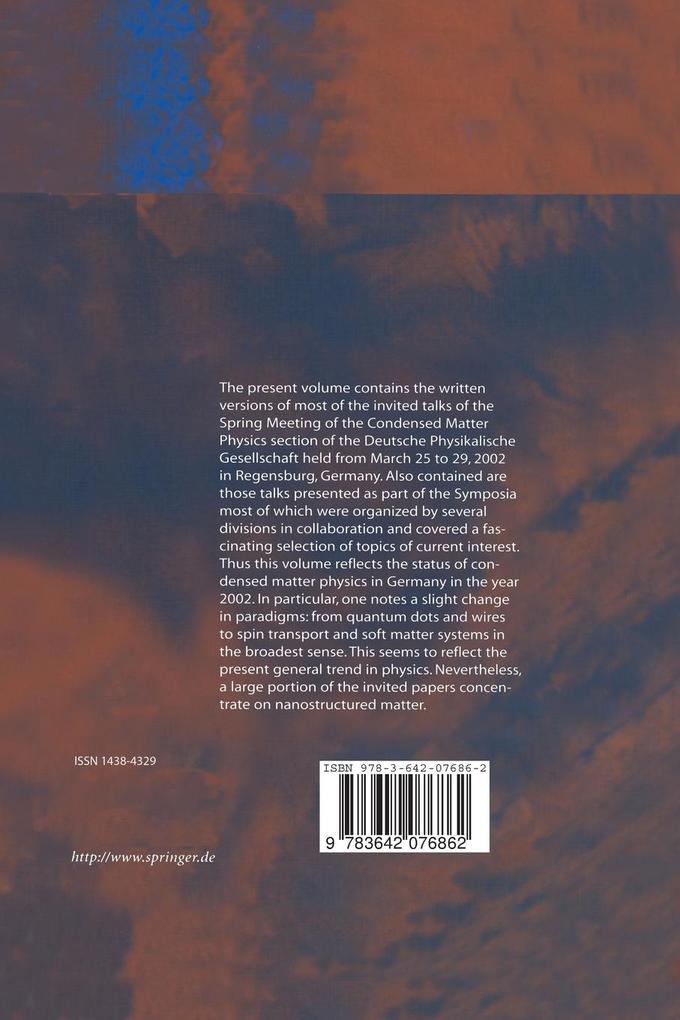 Weitere Ansicht: Advances in Solid State Physics