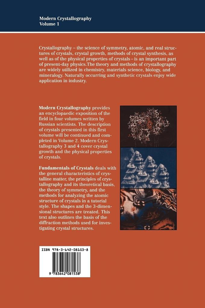 Weitere Ansicht: Fundamentals of Crystals | Boris K. Vainshtein