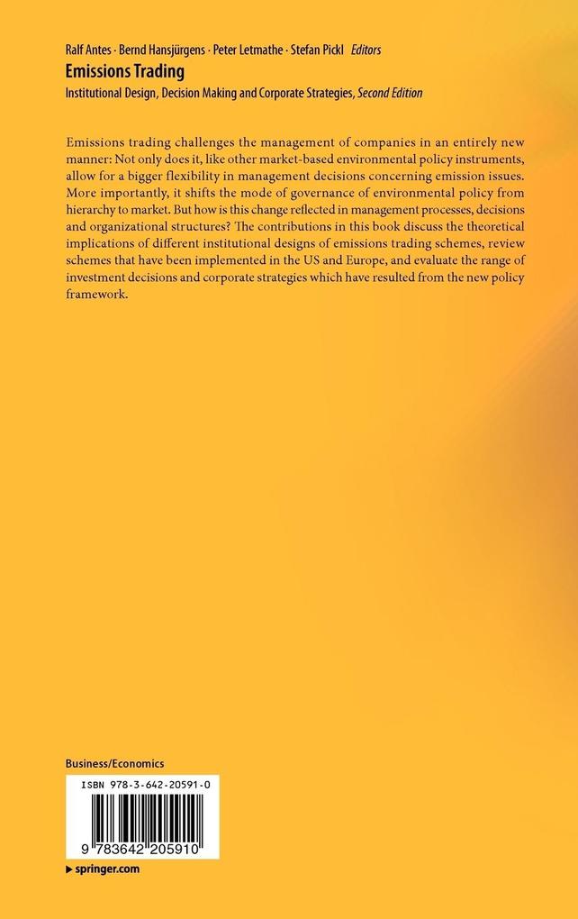 Weitere Ansicht: Emissions Trading