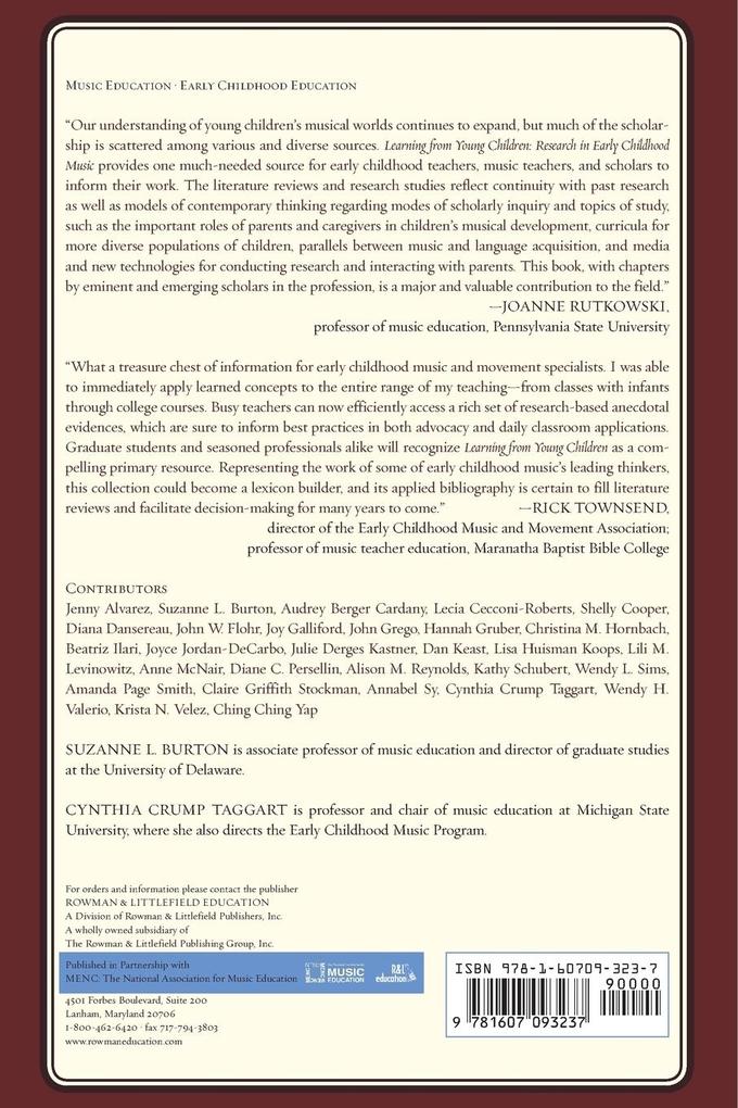 Weitere Ansicht: Learning from Young Children | Suzanne L. Burton