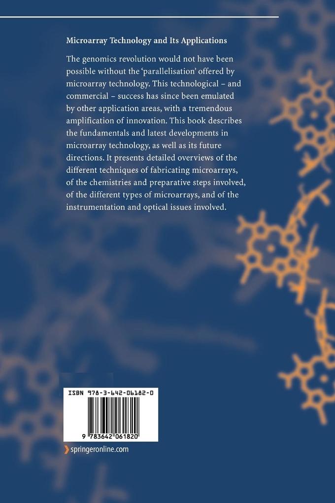 Weitere Ansicht: Microarray Technology and Its Applications