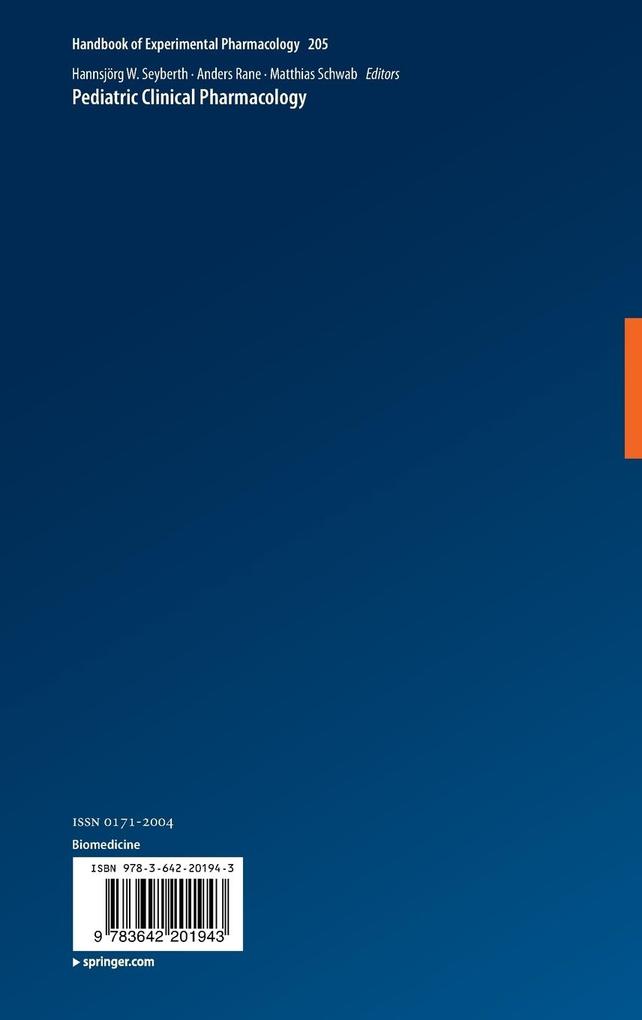 Weitere Ansicht: Pediatric Clinical Pharmacology