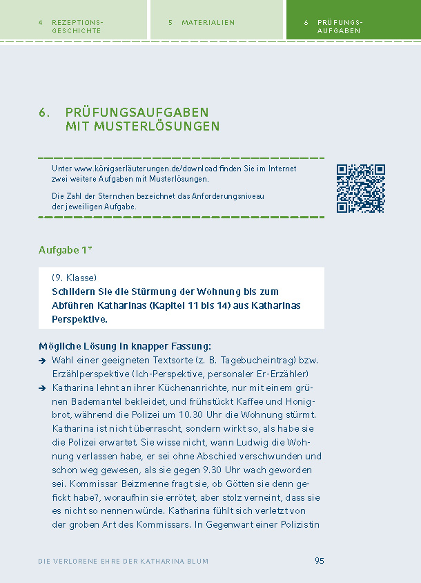 Weitere Ansicht: Die verlorene Ehre der Katharina BlumTextanalyse und Interpretation zu Heinrich Böll | Heinrich Böll