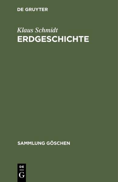 Produktbild: Erdgeschichte | Klaus Schmidt