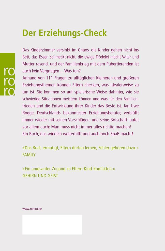 Weitere Ansicht: Erziehung | Jan-Uwe Rogge
