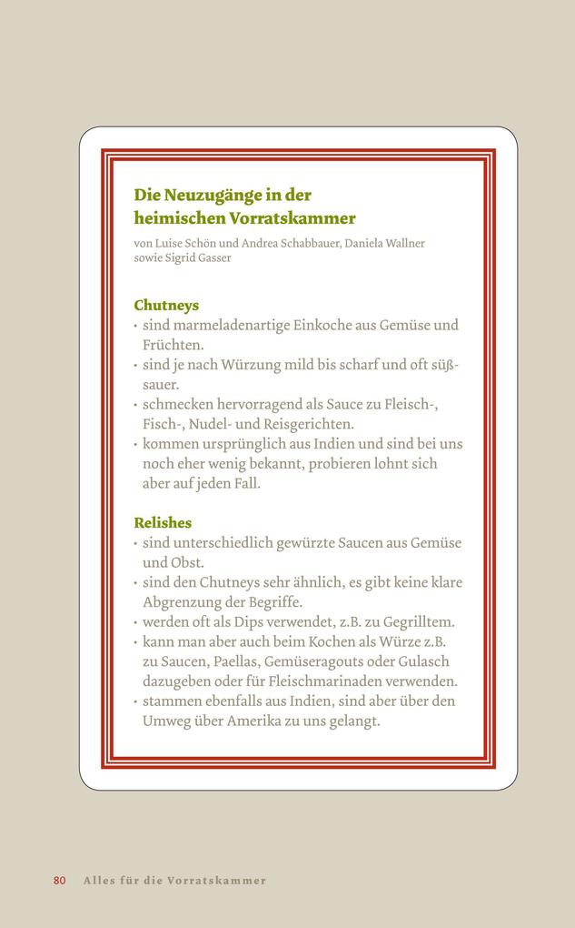 Weitere Ansicht: Alles für die Vorratskammer