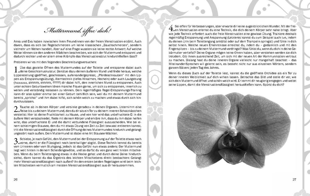 Weitere Ansicht: Regelschmerz ade! Die freie Menstruation: Methode ohne Binden, Tampons und Co | Caroline Oblasser