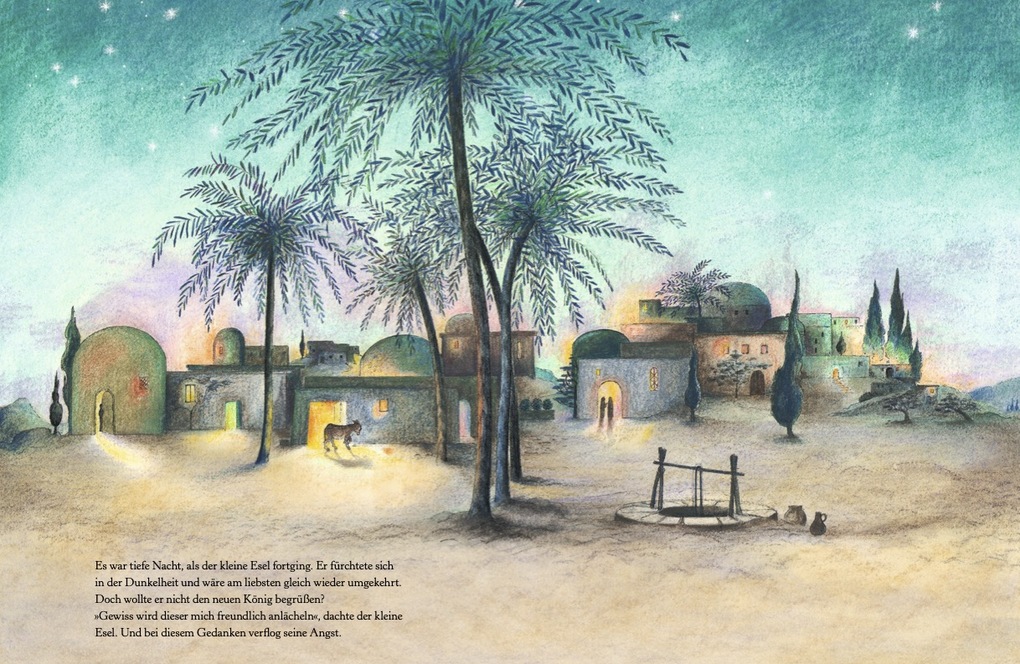 Weitere Ansicht: Ein Esel geht nach Bethlehem | Gerda Marie Scheidl