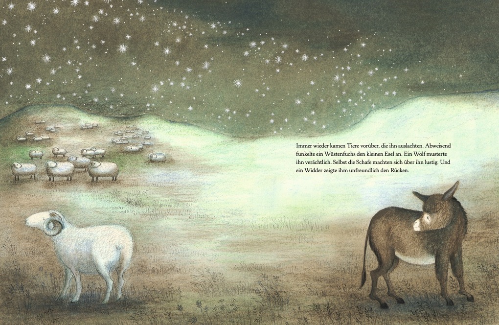 Weitere Ansicht: Ein Esel geht nach Bethlehem | Gerda Marie Scheidl