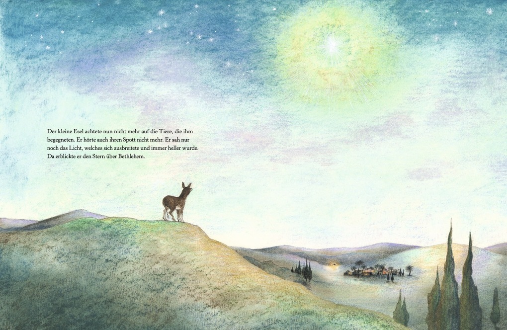 Weitere Ansicht: Ein Esel geht nach Bethlehem | Gerda Marie Scheidl