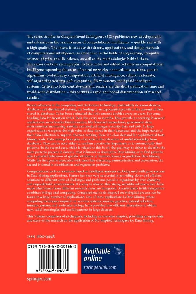 Weitere Ansicht: Foundations of Computational Intelligence