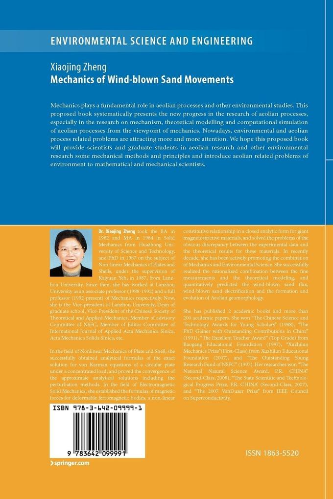 Weitere Ansicht: Mechanics of Wind-blown Sand Movements | Xiaojing Zheng