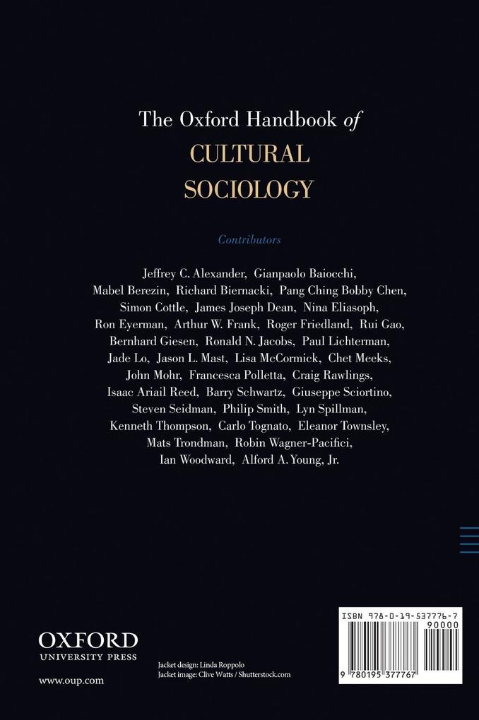 Weitere Ansicht: The Oxford Handbook of Cultural Sociology | Alexander