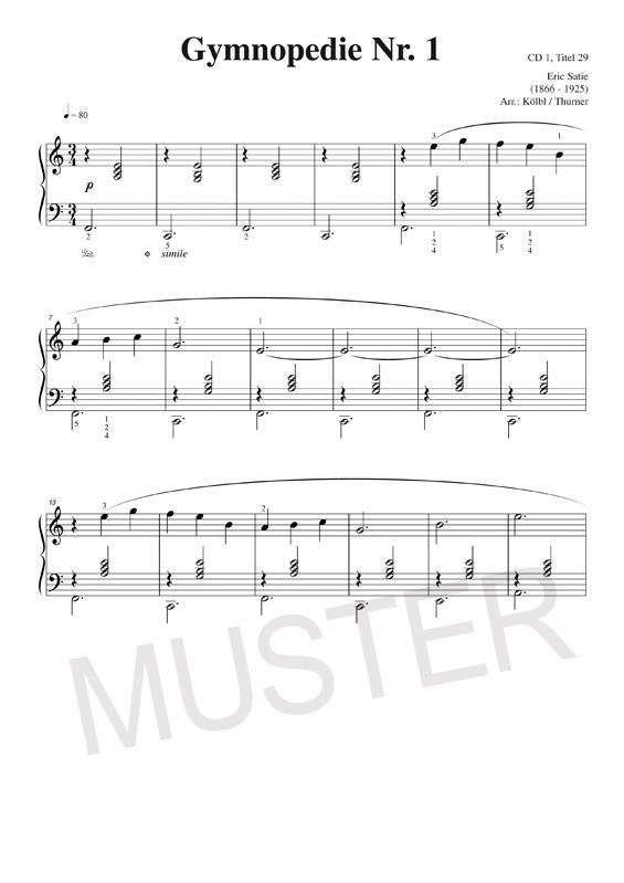 Weitere Ansicht: Piano Piano 2 mittelschwer (mit 4 CDs) | Gerhard Kölbl, Stefan Thurner