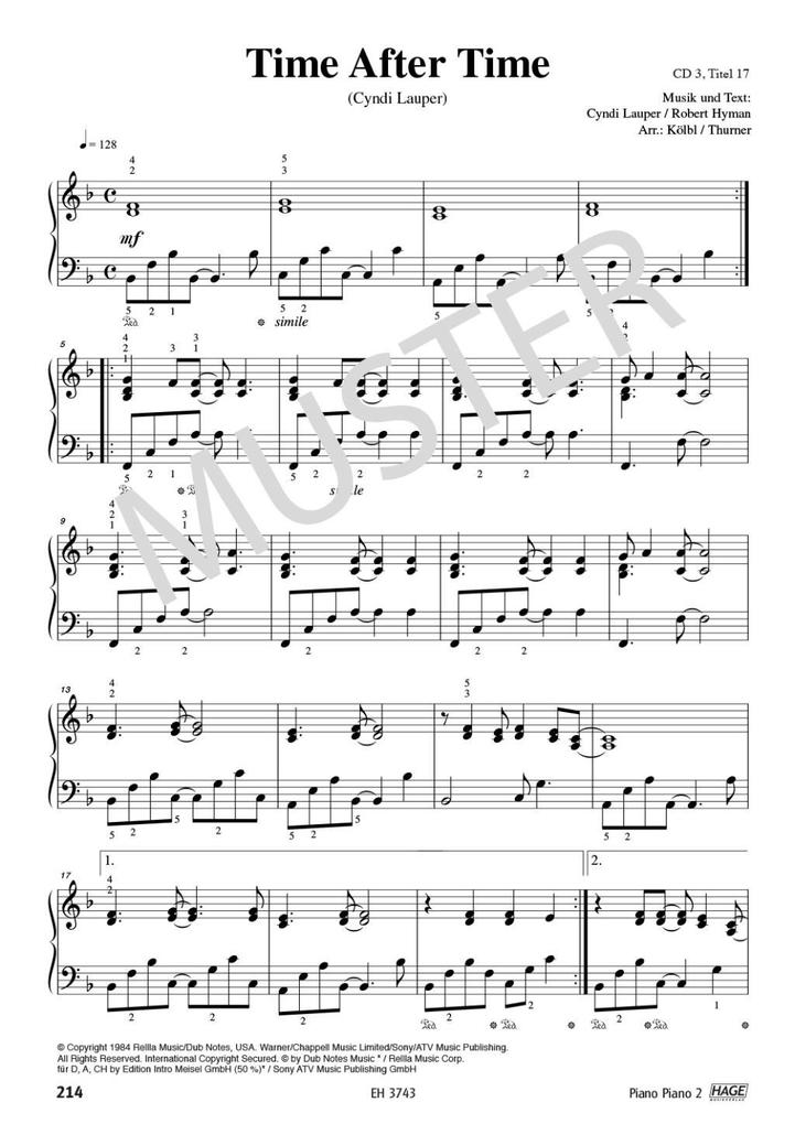 Weitere Ansicht: Piano Piano 2 mittelschwer (mit 4 CDs) | Gerhard Kölbl, Stefan Thurner