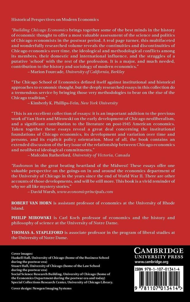 Weitere Ansicht: Building Chicago Economics