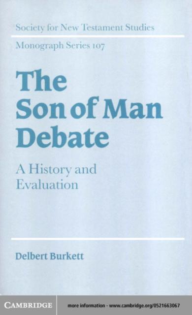 Produktbild: Son of Man Debate | Delbert Burkett