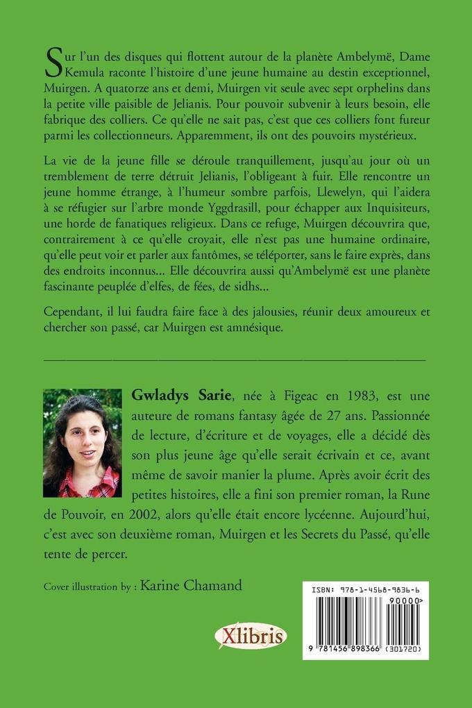 Weitere Ansicht: Muirgen Et Les Secrets Du Pass | Gwladys Ithilindil Sarie
