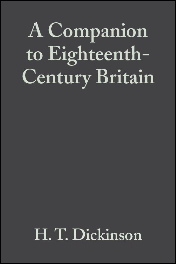 Produktbild: A Companion to Eighteenth-Century Britain