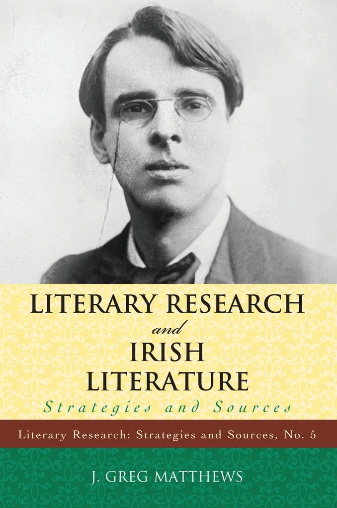 Produktbild: Literary Research and Irish Literature | Greg J. Matthews