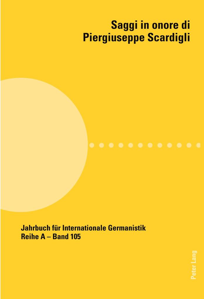 Produktbild: Saggi in onore di Piergiuseppe Scardigli