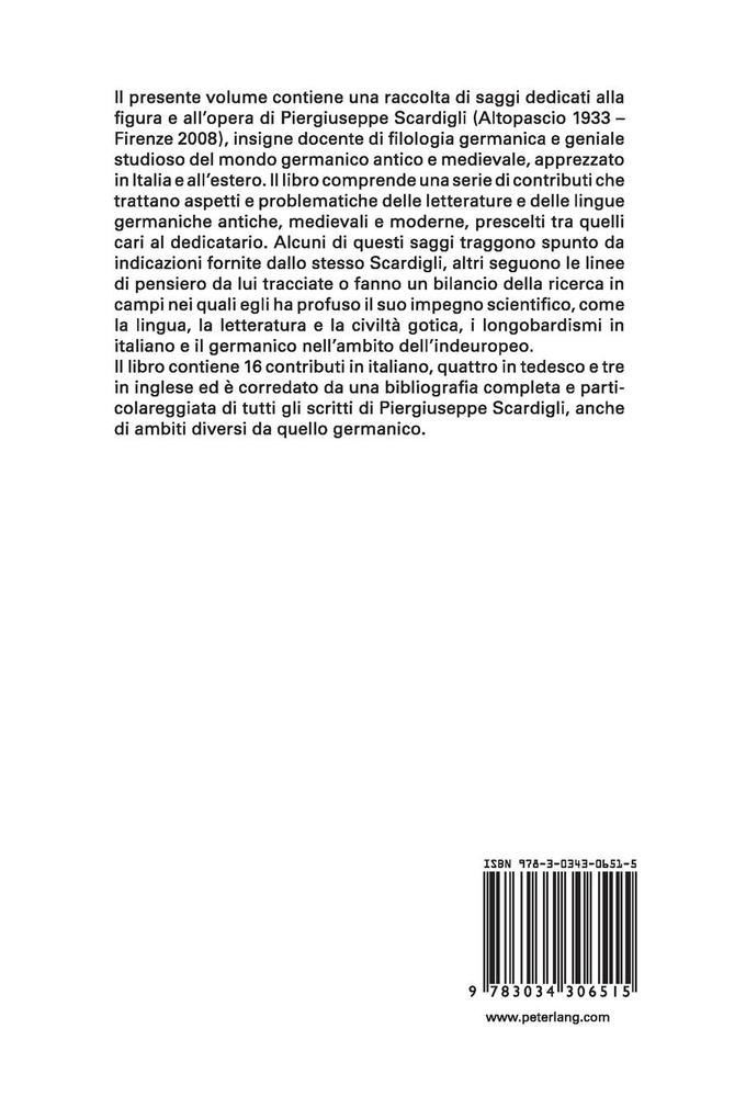 Weitere Ansicht: Saggi in onore di Piergiuseppe Scardigli