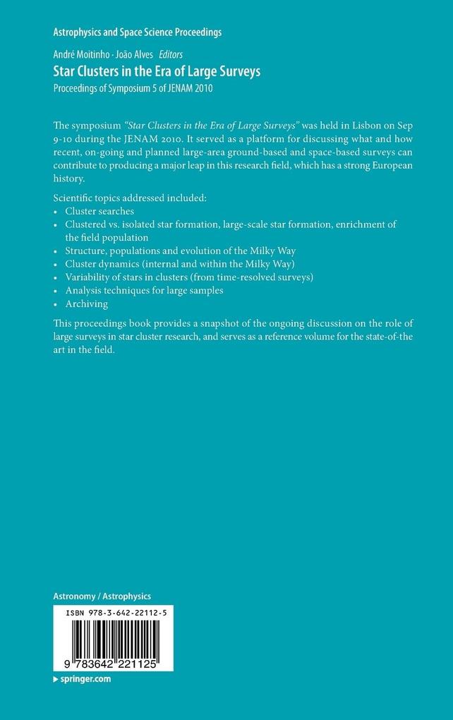 Weitere Ansicht: Star Clusters in the Era of Large Surveys