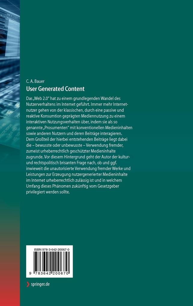 Weitere Ansicht: User Generated Content | Christian Alexander Bauer