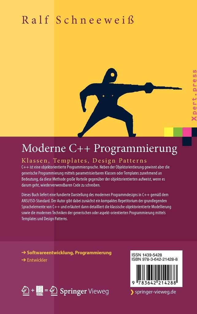 Weitere Ansicht: Moderne C++ Programmierung | Ralf Schneeweiß