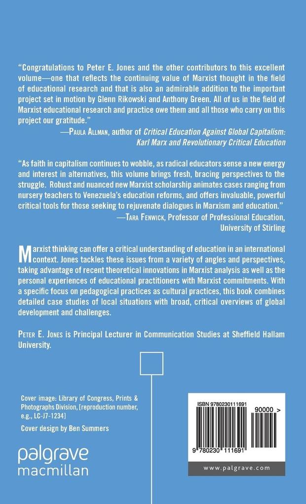 Weitere Ansicht: Marxism and Education | P. Jones