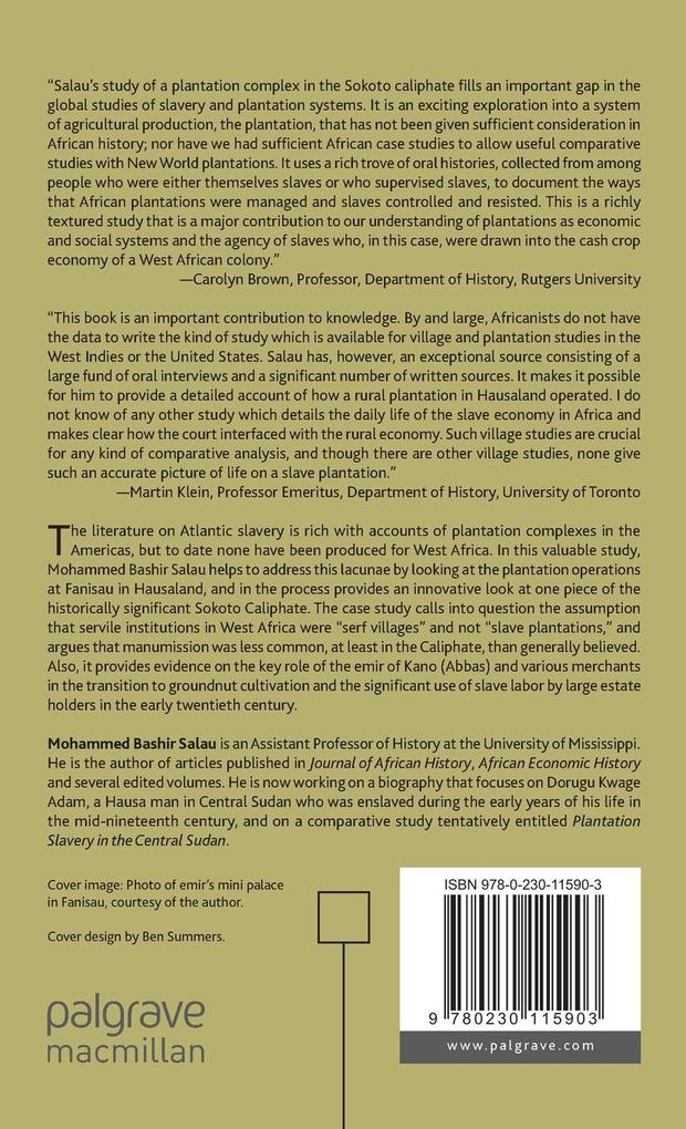 Weitere Ansicht: The West African Slave Plantation | M. Salau