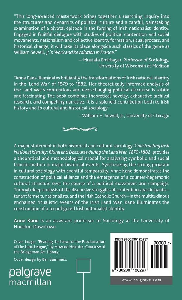 Weitere Ansicht: Constructing Irish National Identity | A. Kane