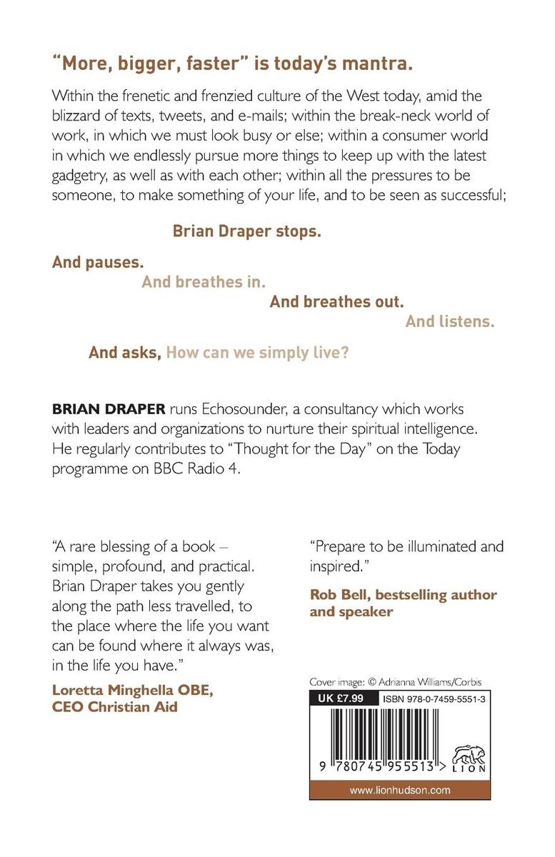 Weitere Ansicht: Less is More - Spirituality for Busy Lives | Brian Draper