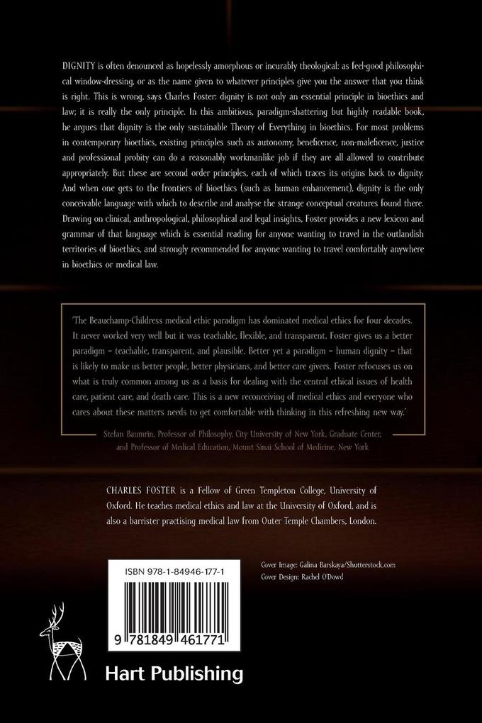 Weitere Ansicht: Human Dignity in Bioethics and Law | Charles Foster