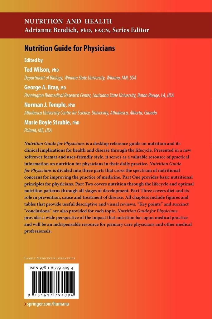 Weitere Ansicht: Nutrition Guide for Physicians