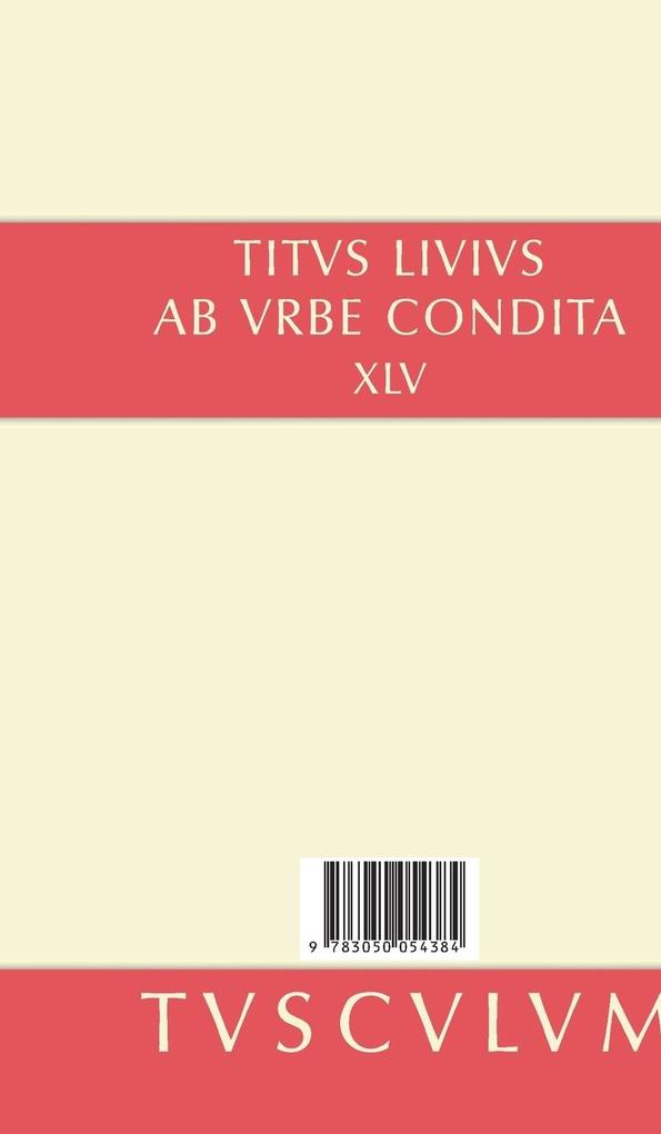 Weitere Ansicht: Buch 45 | Livius