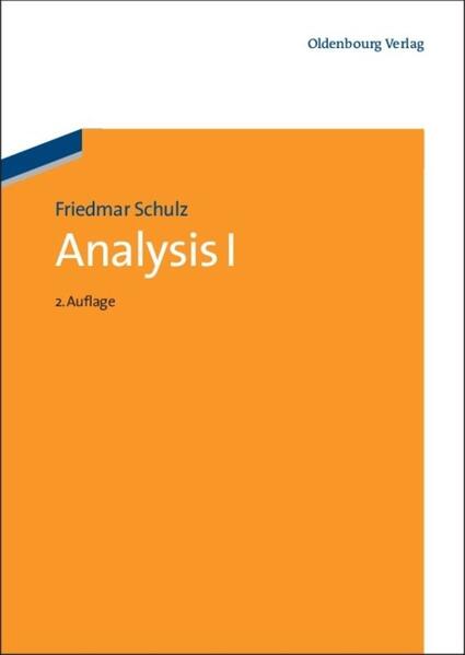 Produktbild: Analysis 1 | Friedmar Schulz