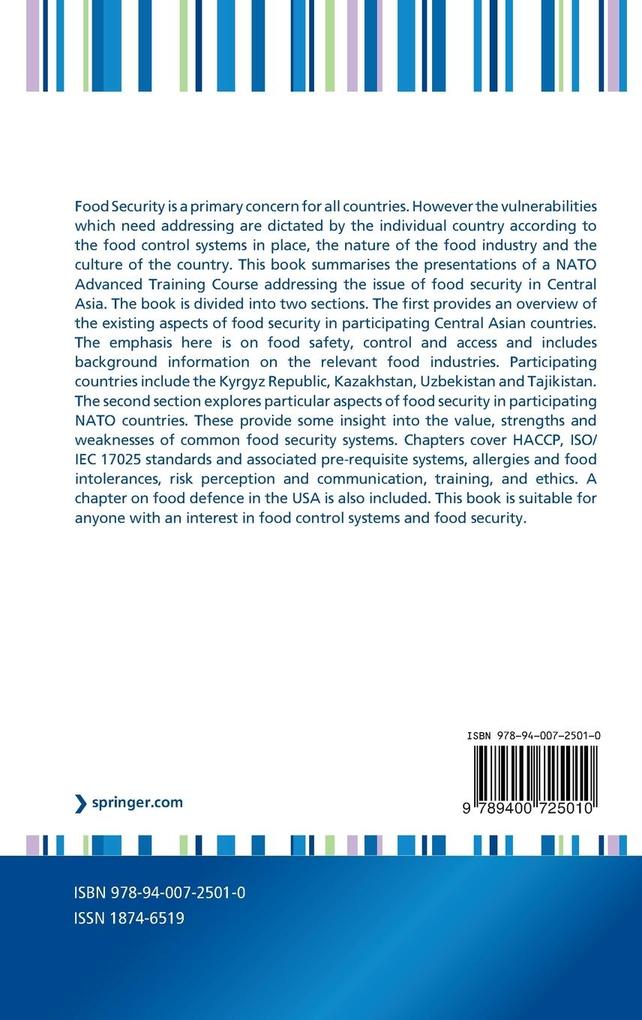 Weitere Ansicht: Strategies for Achieving Food Security in Central Asia