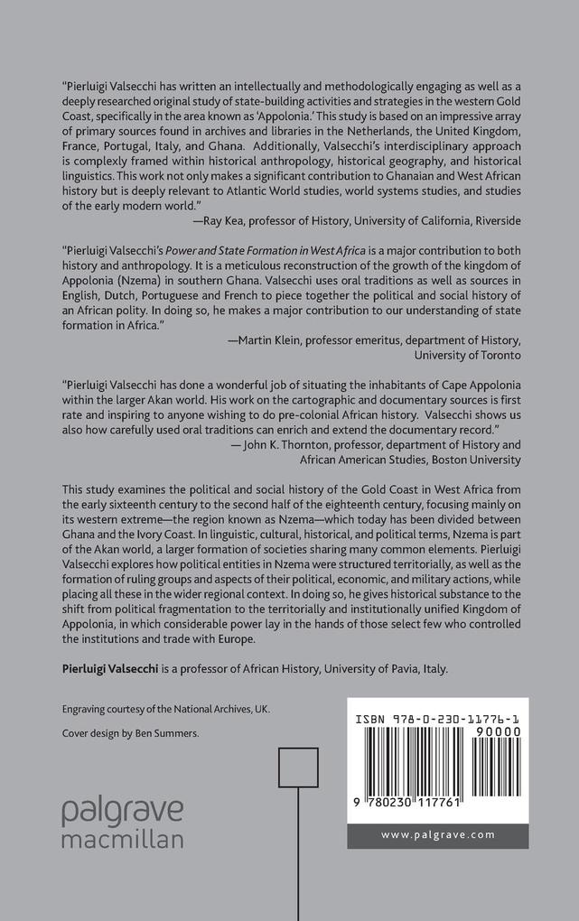 Weitere Ansicht: Power and State Formation in West Africa