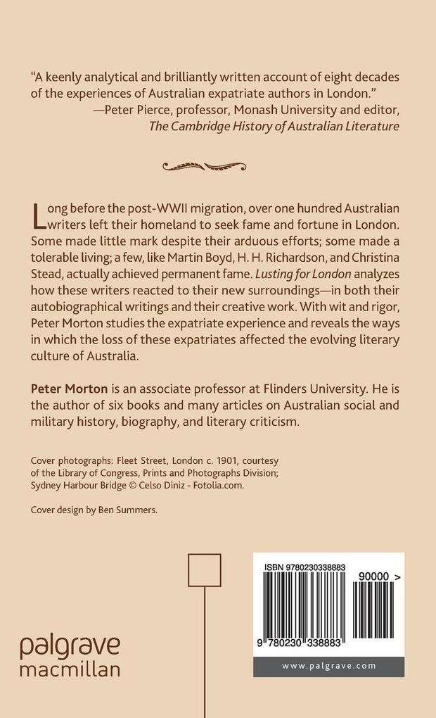 Weitere Ansicht: Lusting for London | P. Morton