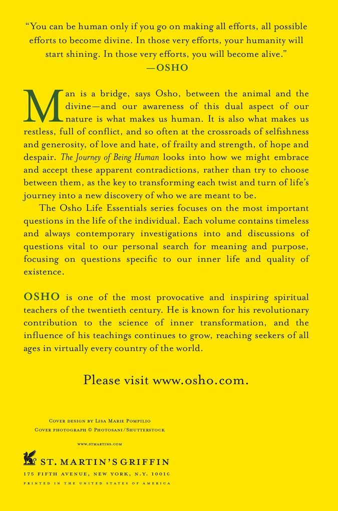 Weitere Ansicht: Journey of Being Human | Osho