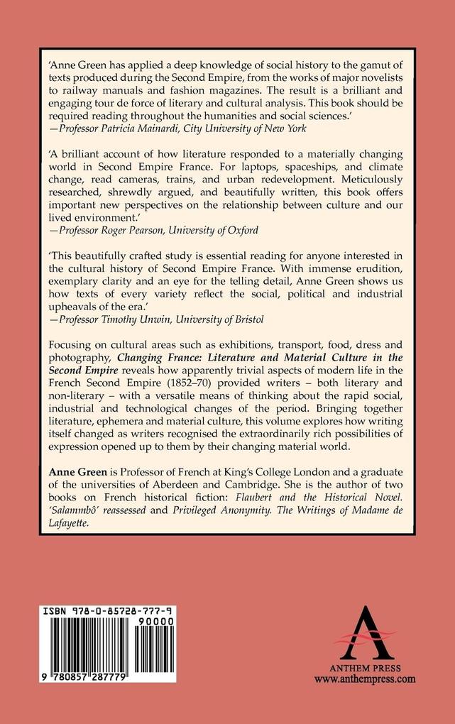 Weitere Ansicht: Changing France | Anne Green