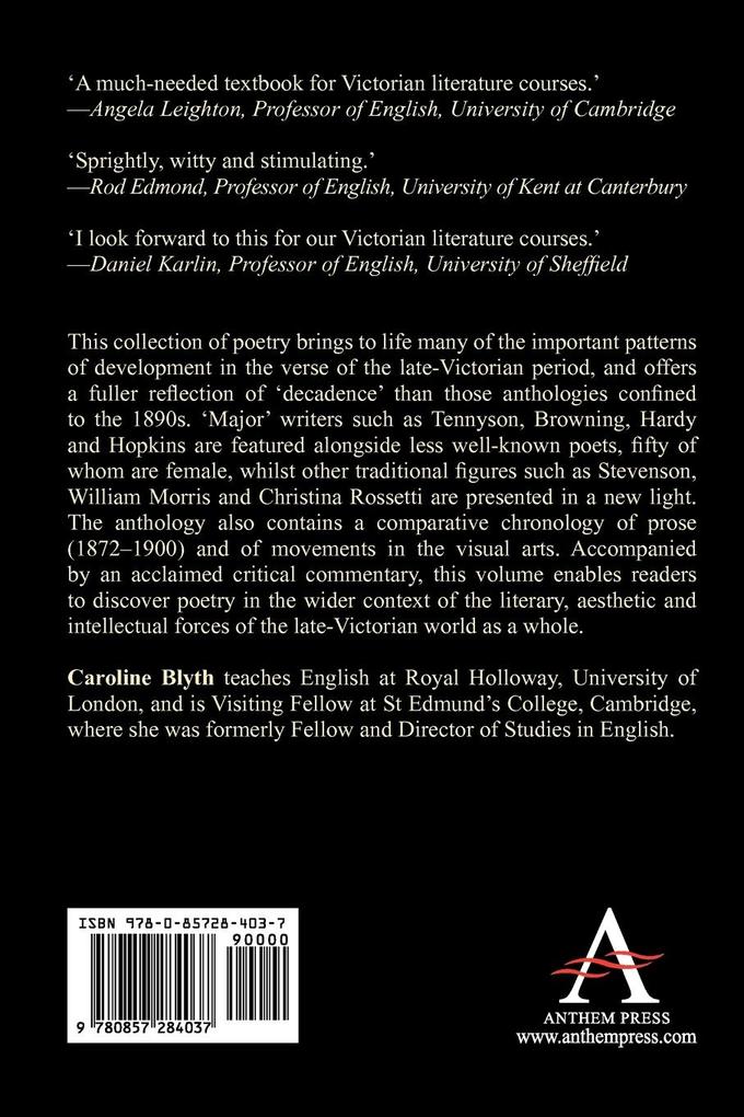 Weitere Ansicht: Decadent Verse