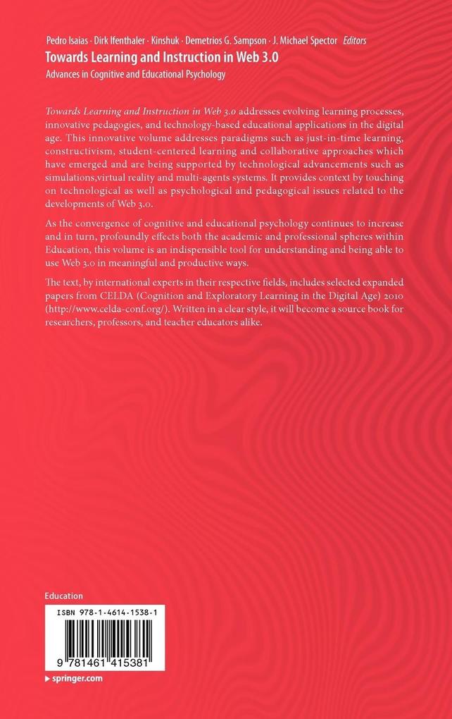 Weitere Ansicht: Towards Learning and Instruction in Web 3.0