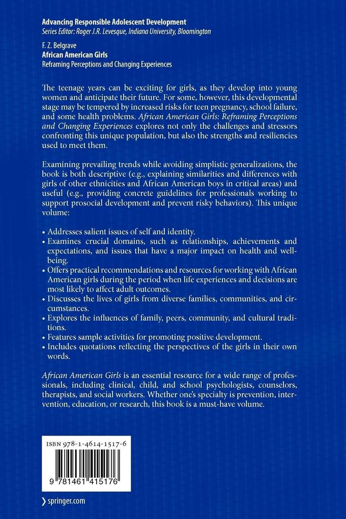 Weitere Ansicht: African American Girls | Faye Z. Belgrave