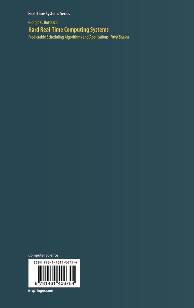 Weitere Ansicht: Hard Real-Time Computing Systems | Giorgio C Buttazzo