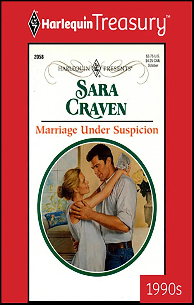 Produktbild: MARRIAGE UNDER SUSPICION | Sara Craven